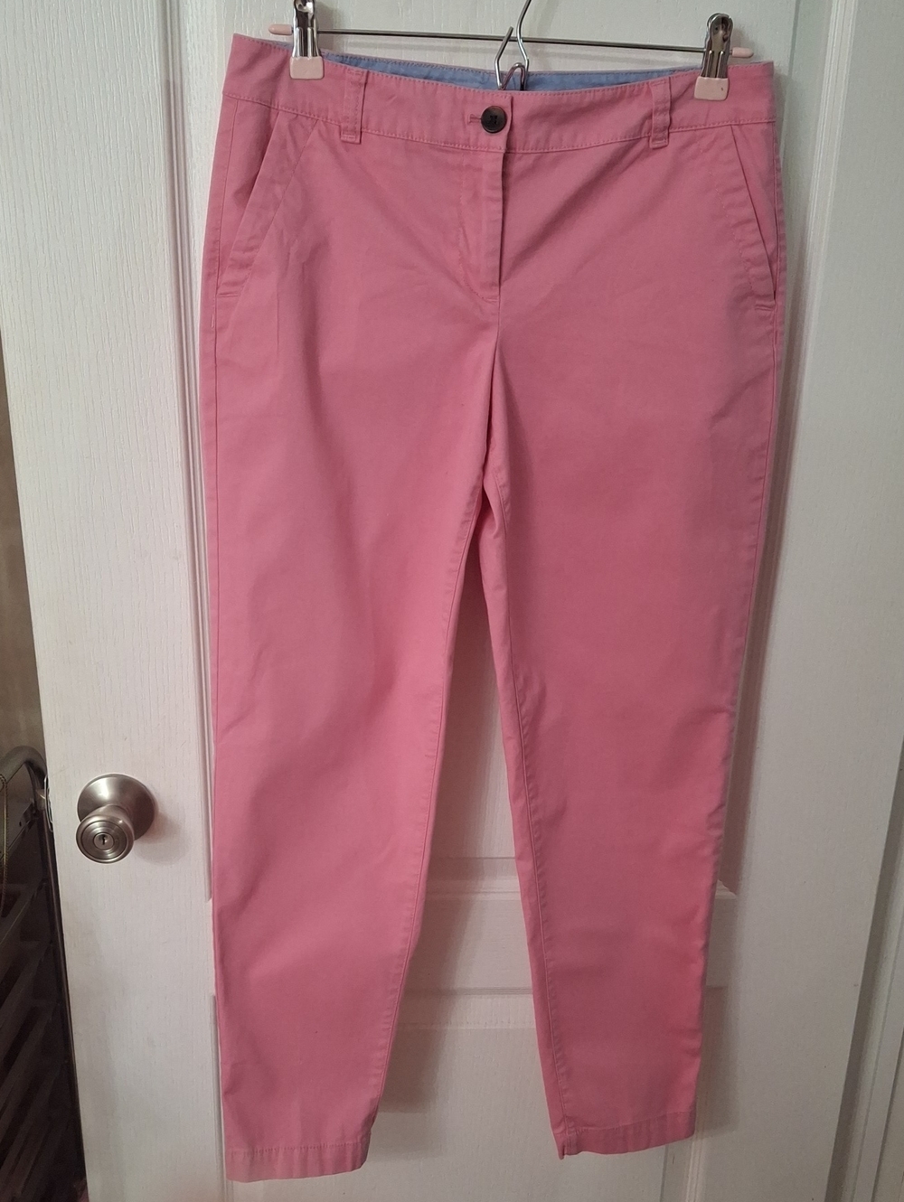 Talbots Women’s Pink Chino Ankle Pants Excellent Condition Size 4P
